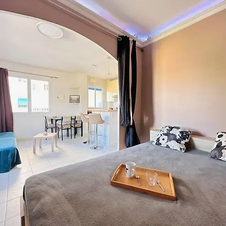 Le Vilmorin - Studio - Juan Les Pins アパート *