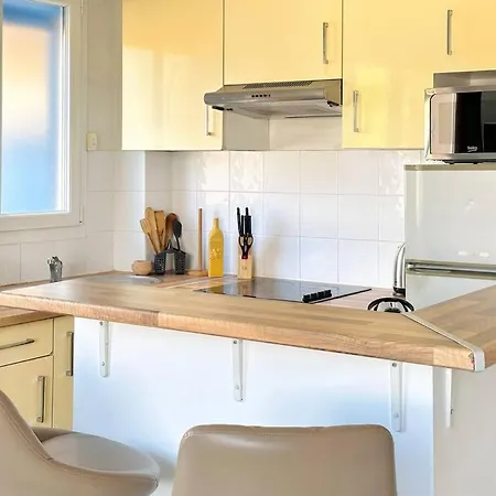 Le Vilmorin - Studio - Juan Les Pins 아파트